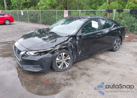 2021 Nissan Sentra Sv Xtronic Cvt from USA, damaged, VIN 3N1AB8CV9MY311817